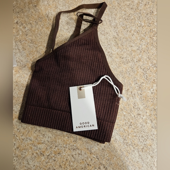 Good American Seamless Chunky Rib Bra - Picture 4 of 7